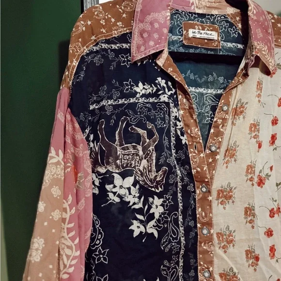 Free People - We The Free Flower Patch Top - Picture 2 of 3